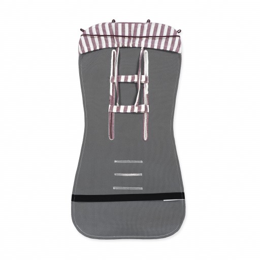 COLCHONETA SILLA UNIVERSAL VERANO CHERRY RAYAS PASITO A PASITO [2]