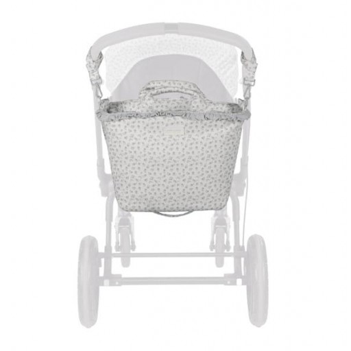 BOLSO CARRO LITTLE BLOOM GRIS PASITO A PASITO [3]
