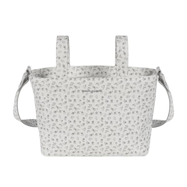 BOLSO CROSSBODY LITTLE BLOOM PIEL GRIS PASITO A PASITO