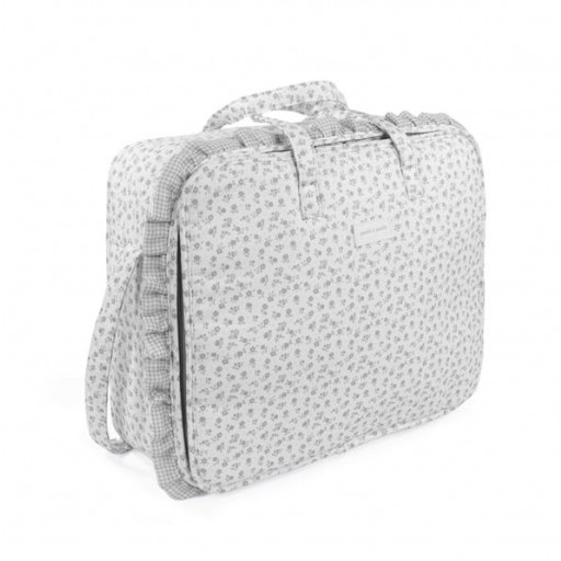 MALETA LITTLE BLOOM GRIS PASITO A PASITO [0]