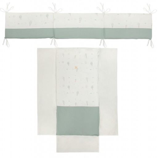 EDREDON CON PROTECTOR CUNA 60X120 BLUE SKY BIMBIDREAMS [2]