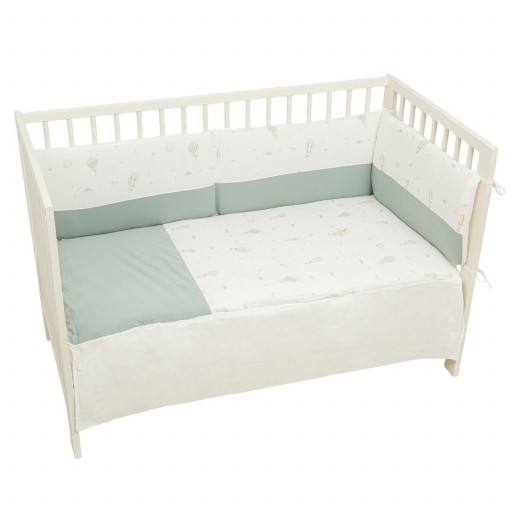 EDREDON CON PROTECTOR CUNA 60X120 BLUE SKY BIMBIDREAMS [1]