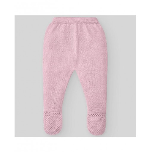 CONJUNTO JUBON Y POLAINA ALG MERCERIZADO NIÑA PAZ V24 TALLA 1MES ROSA PAZ RODRIGUEZ [1]