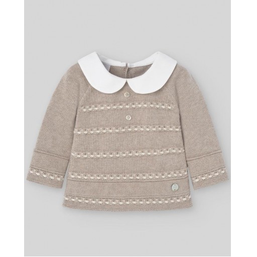 CONJUNTO JUBON Y POLAINA ALG/CASH NIÑO MERLIN TALLA 1 MES AVENA PAZ RODRIGUEZ [0]