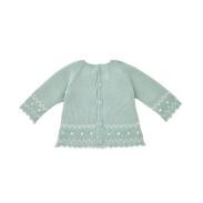 CONJUNTO JUBON POLAINA GORRO IRIS VERDE PAZ RODRIGUEZ TALLA 1MES [1]