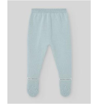 CONJUNTO JUBON Y POLAINA SEMILLA TALLA 1 MES VERDE PAZ RODRIGUEZ [1]