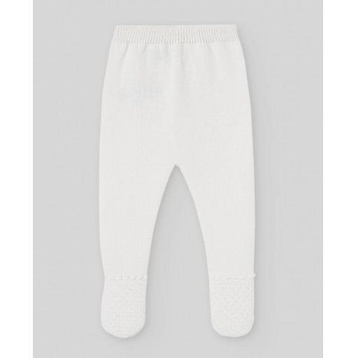CONJUNTO JUBON Y POLAINA M/L NIÑA PAZ OI 25-26 TALLA 1MES CRUDO PAZ RODRIGUEZ [1]
