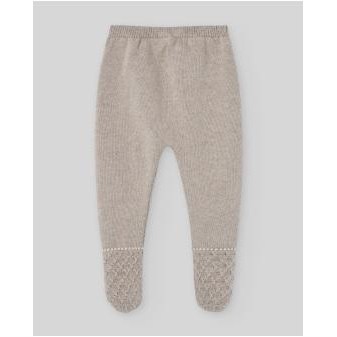 CONJUNTO JUBON Y POLAINA PONY BEIG TALLA 1 MES PAZ RODRIGUEZ [1]