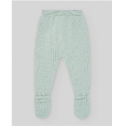 CONJUNTO JUBON Y POLAINA M/L MININO VERDE TALLA 1 MES PAZ RODRIGUEZ [1]