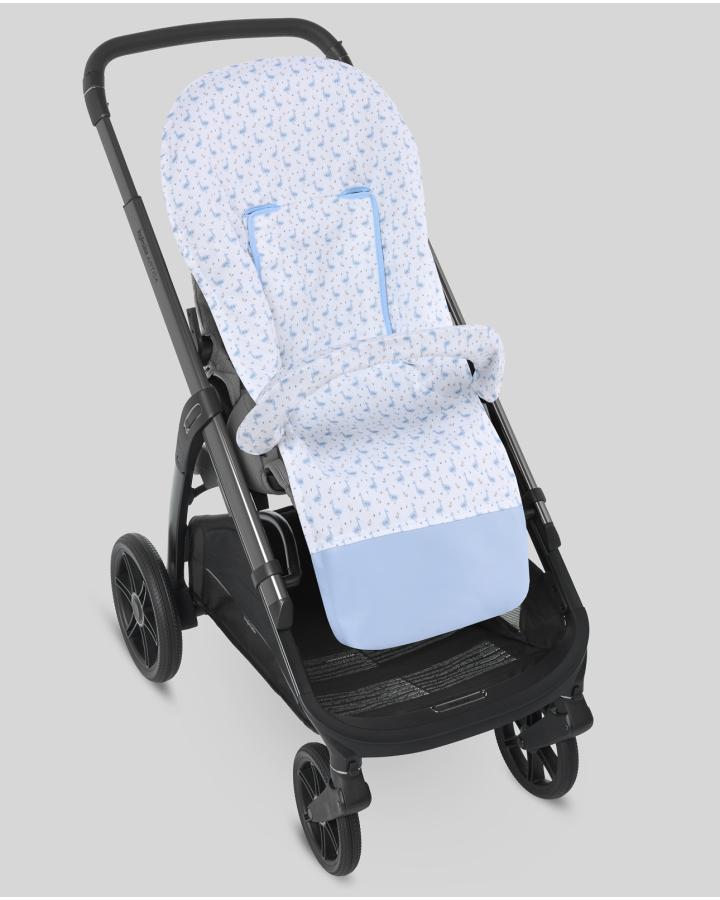 COLCHONETA SILLA UNIVERSAL GANSO AZUL PAZ RODRIGUEZ