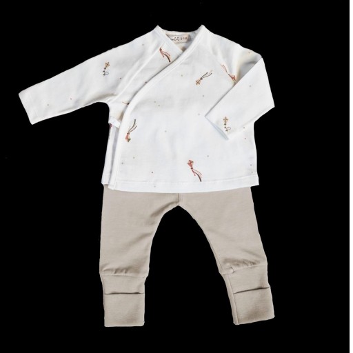 PIJAMA COMETAS TALLA 0 1 MES SONPETIT