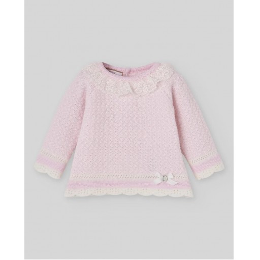 CONJUNTO JUBON Y POLAINA NAI ROSA TALLA 1MES PAZ RODRIGUEZ [1]