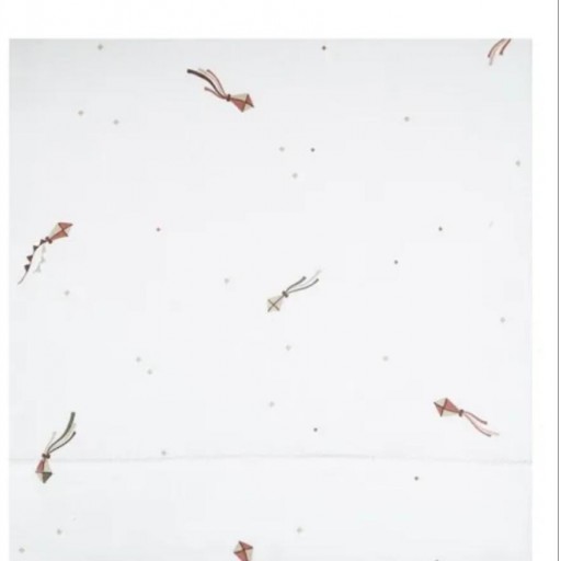 CONJUNTO SABANAS CUNA 60 COMETAS ALGODON ORGANICO SONPETIT