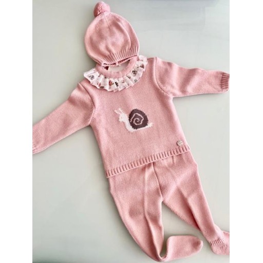 CONJUNTO ROSA PUNTO BEBE