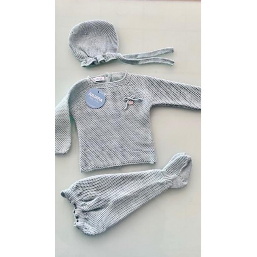 CONJUNTO VERDE TALLA 1MES