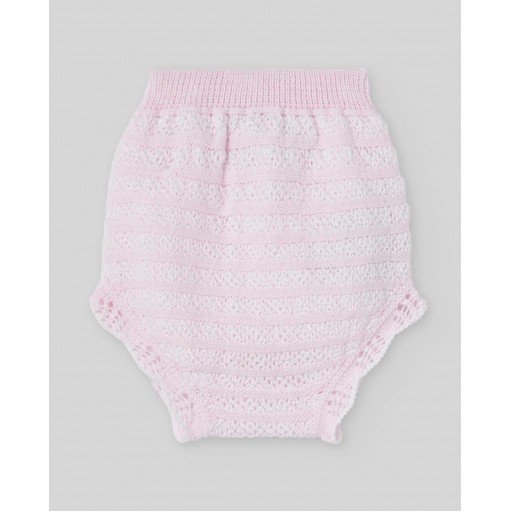 CONJUNTO JUBON CORTO +BRAGA ALAIA ROSA PAZ RODRIGUEZ TALLA 1MES [2]