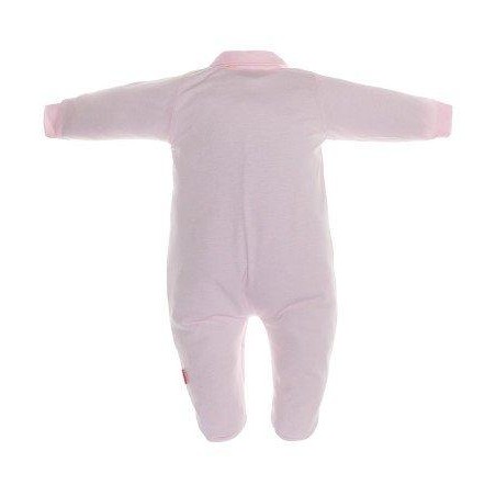 PELELE PIJAMA TENCEL ROSA CAMBRASS TALLA 1M [1]