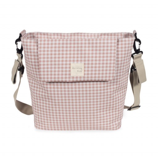 BOLSO CAMBIADOR I LOVE VICHY ROSA WALKING MUM [3]