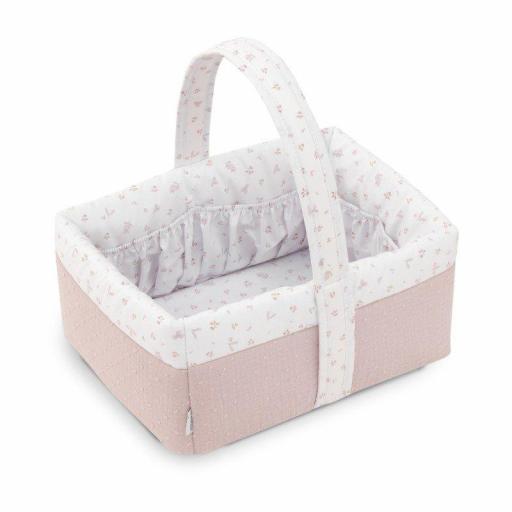 CESTA CANASTILLA PLUMETI ROSA CAMBRASS [1]