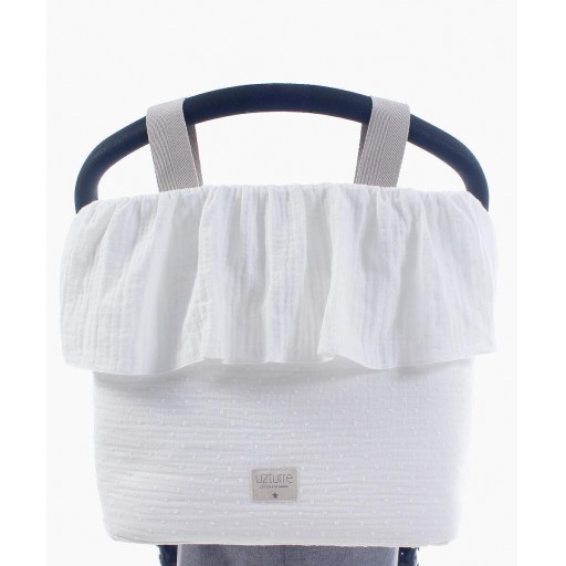 BOLSO TALEGA VOLANTE LUISA PLUMETI BLANCO UZTURRE [0]