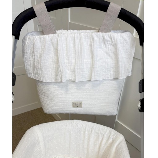 BOLSO TALEGA VOLANTE LUISA PLUMETI BLANCO UZTURRE [2]