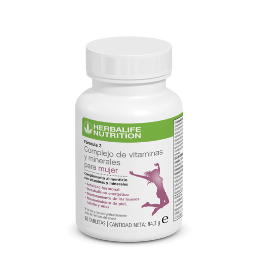 F2 Complejo de vitaminas y minerales para mujer