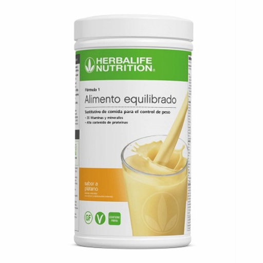 Batidos Fórmula 1 Plátano 550g