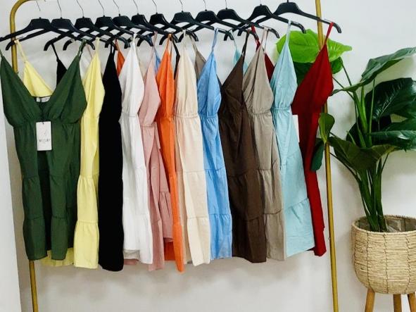 Vestido romance 