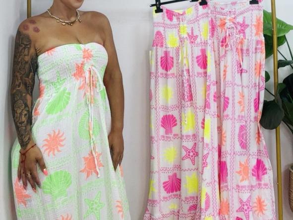 Vestido concha 