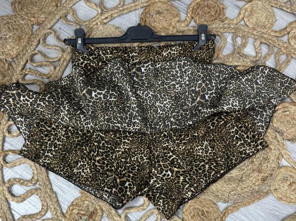 Falda pantalón leopardo  [1]