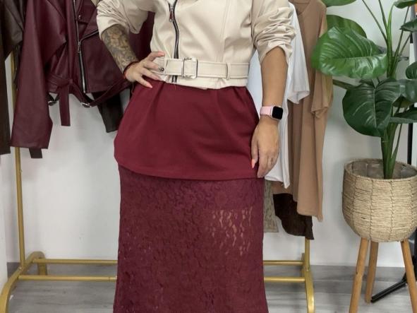 Falda encaje  [0]