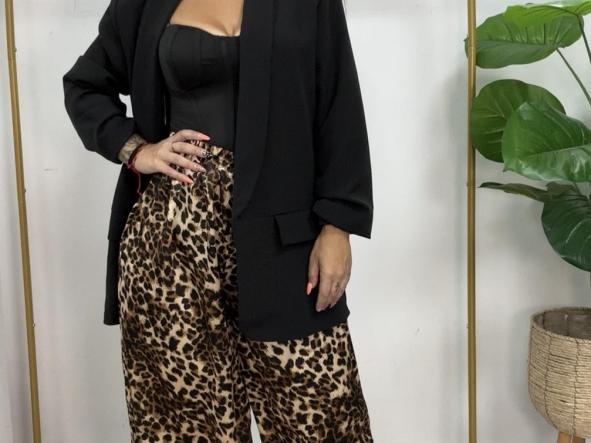Pantalón Elisa leopardo 