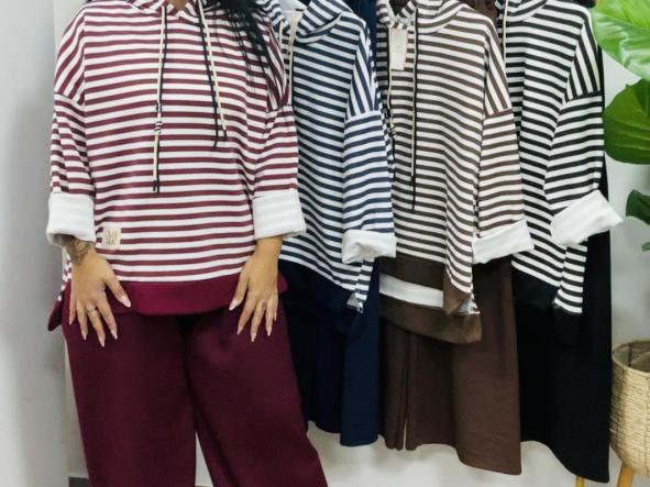 Conjunto rayas 