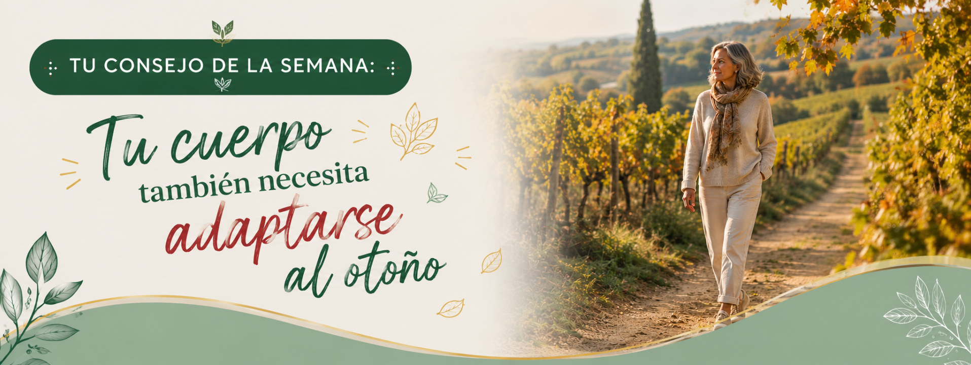 Tu cuerpo también necesita adaptarse al otoño