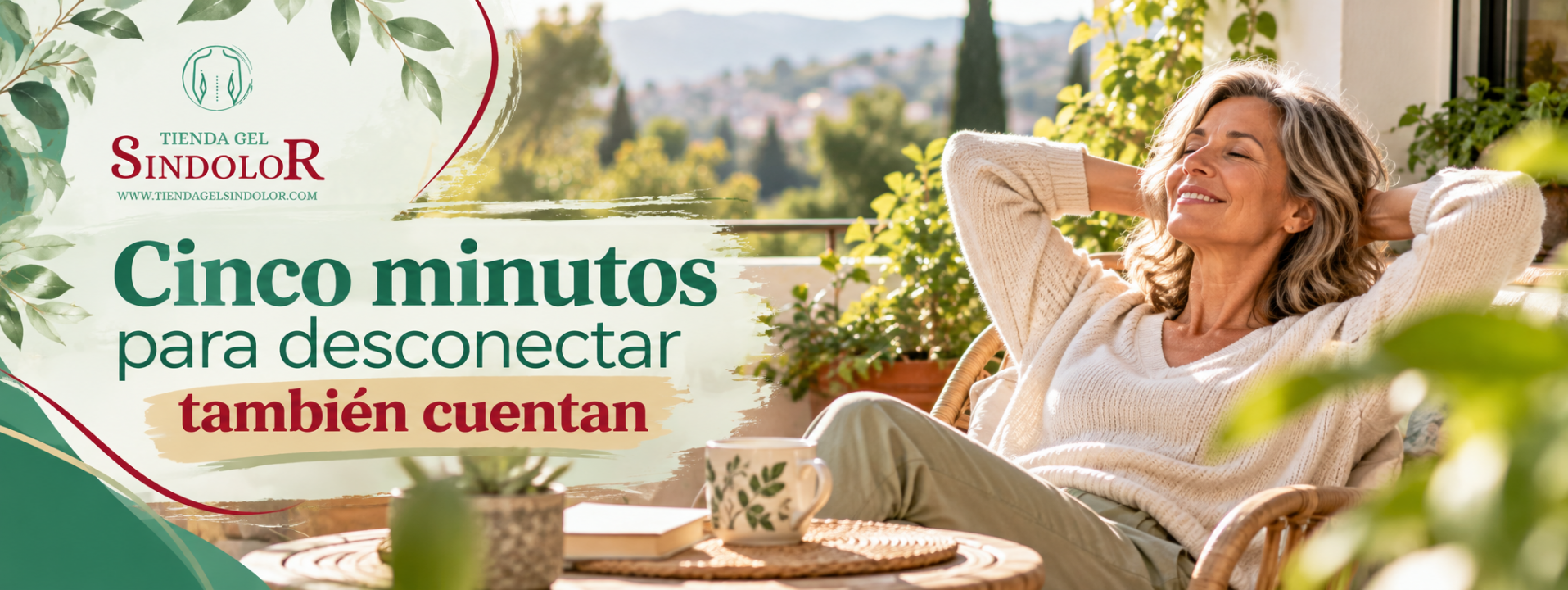 Cinco minutos para desconectar también cuentan