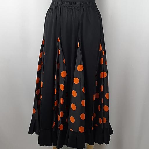 Faldas flamenco adulto quillas  con lunares [1]