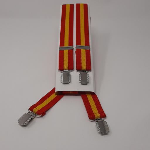 Tirantes adulto estampado bandera de España [1]