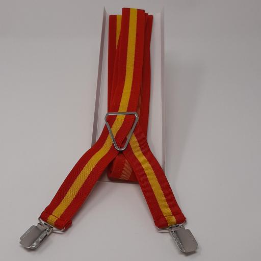Tirantes adulto estampado bandera de España [2]