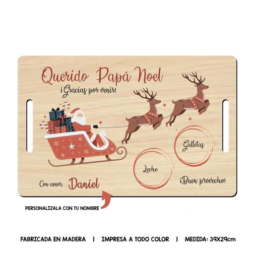 Bandeja Papá Noel