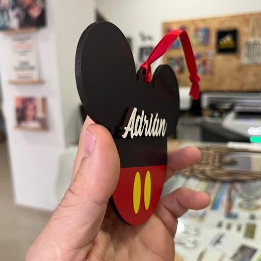 Bola de Navidad Mickey con nombre [1]