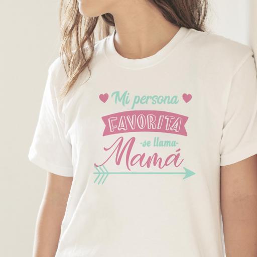 Camiseta Mama Persona Favorita [0]