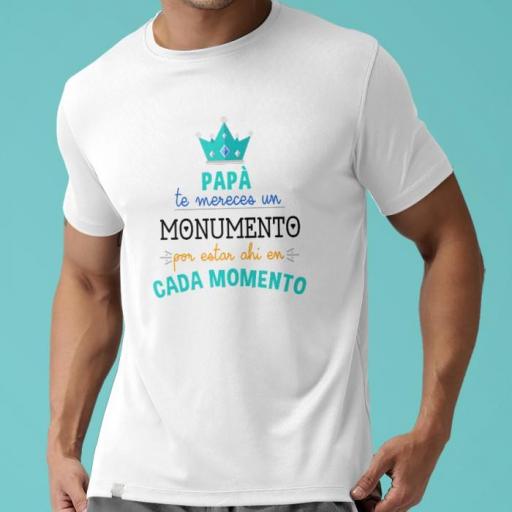 Camiseta Papá Monumento [0]