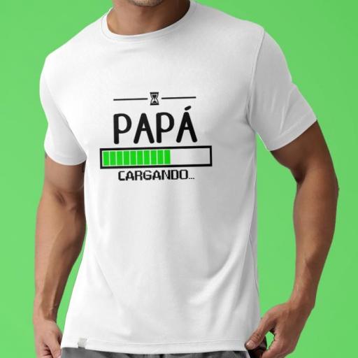 Camiseta Papá Cargando