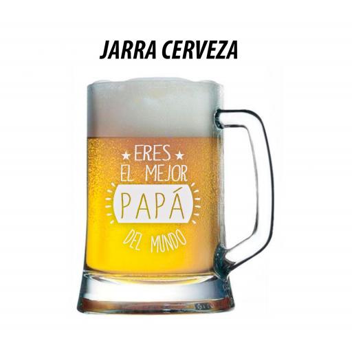 Jarra Cerveza Grabada 