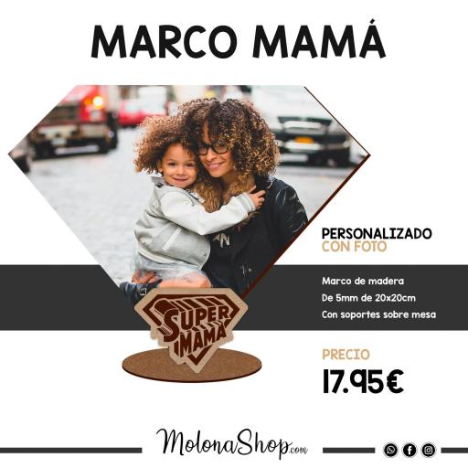 Marco Super Mamá con Foto [0]