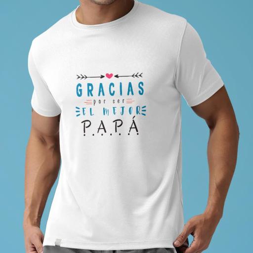 Camiseta Gracias por ser el Mejor Papá [0]