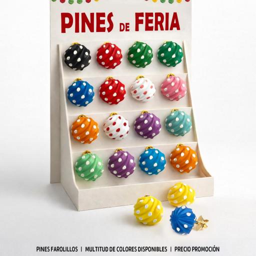 Pin Farolillo de Feria PACK 50 UDs