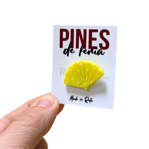 Pin ABANICO de Feria PACK 50 UDs