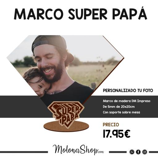 Marco Super Papá con Foto [0]