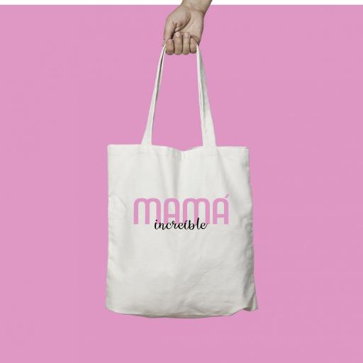 Bolsa Tela Mama Increíble Personalizada [0]